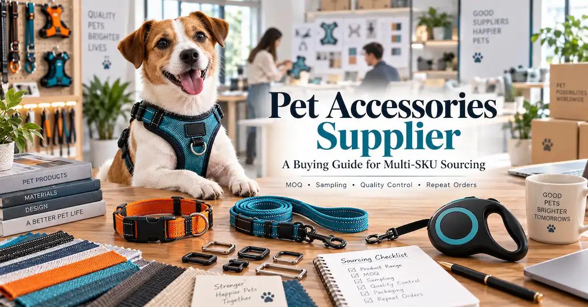 Pet Accessories Supplier for Multi-SKU Programs: How Brands Control Assortment, MOQ, and Reorders