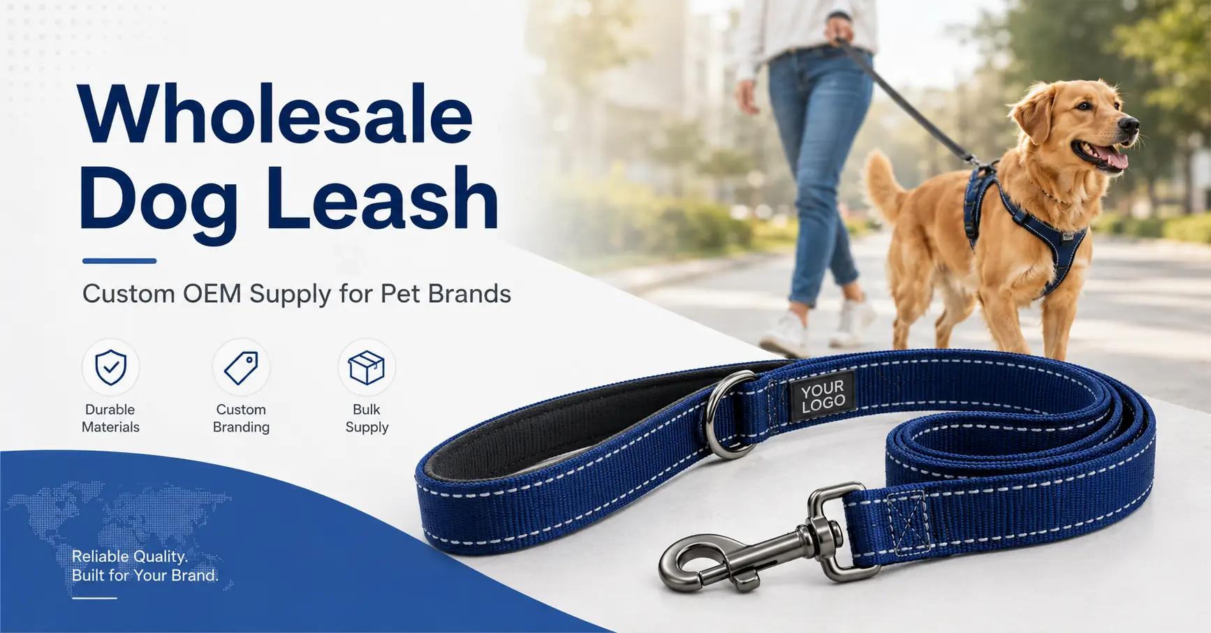 Wholesale Dog Leash: How Pet Brands Source Durable Leashes in Bulk