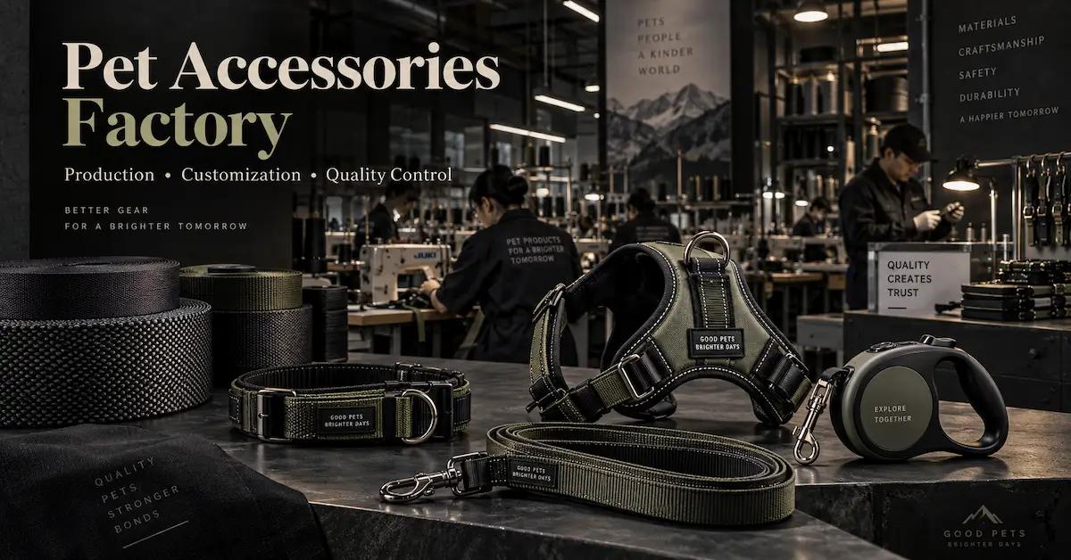 Pet Accessories Factory: How Buyers Audit Production, QC, and Bulk Order Readiness